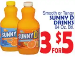 Bravo Supermarkets SUNNY D DRINKS offer
