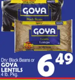Bravo Supermarkets GOYA LENTILS offer