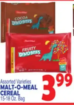 Bravo Supermarkets MALT-O-MEAL CEREAL offer