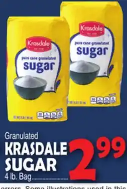 Bravo Supermarkets KRASDALE SUGAR offer