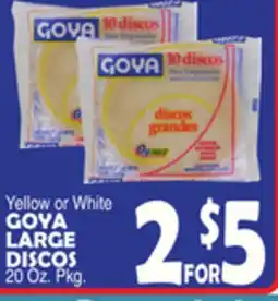 Bravo Supermarkets GOYA LARGE DISCOS offer