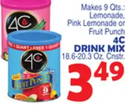 Bravo Supermarkets 4C DRINK MIX offer