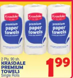 Bravo Supermarkets KRASDALE PREMIUM TOWELS offer