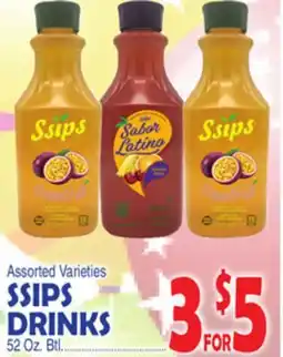 Bravo Supermarkets SSIPS DRINKS offer
