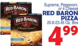 Bravo Supermarkets RED BARON PIZZA offer