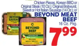 Bravo Supermarkets BEYOND MEAT BEEF offer