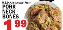 Bravo Supermarkets PORK NECK BONES offer