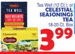 Bravo Supermarkets CELESTIAL SEASONINGS TEA offer