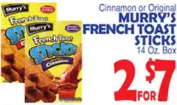 Bravo Supermarkets MURRY'S FRENCH TOAST STICKS offer