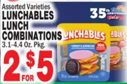 Bravo Supermarkets LUNCHABLES LUNCH COMBINATIONS offer