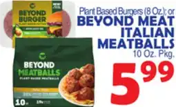 Bravo Supermarkets BEYOND MEAT ITALIAN MEATBALLS 10 Oz. Pkg offer