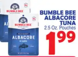 Bravo Supermarkets BUMBLE BEE ALBACORE TUNA offer