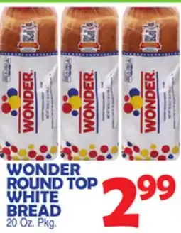Bravo Supermarkets WONDER ROUND TOP WHITE BREAD offer