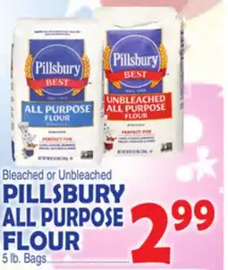 Bravo Supermarkets PILLSBURY ALL PURPOSE FLOUR offer