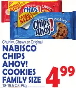 Bravo Supermarkets NABISCO CHIPS AHOY! COOKIES FAMILY SIZE offer