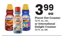 ACME Planet Oat Creamer 32 fl. oz. ctn. or International Delight Creamer 32 fl. oz. btl offer