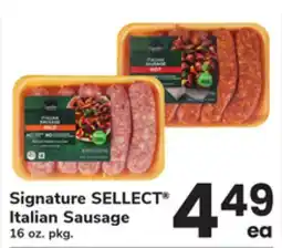 ACME Signature SELLECT Italian Sausage offer
