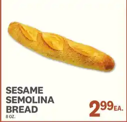 Kings Food Markets SESAME SEMOLINA BREAD offer
