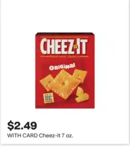 CVS Cheez-It 7 oz offer