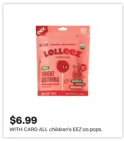 CVS ALL children's EEZ co pops offer