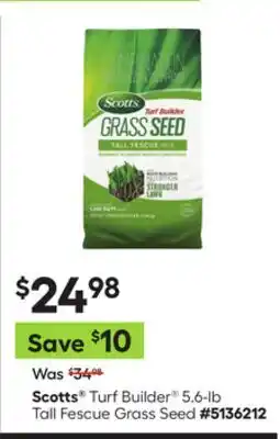 Lowe's Turf Builder 5.6-lb Tall Fescue Grass Seed offer
