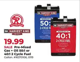 Runnings SALE Pre-Mixed Gas + Oil 50:1 or 40:1 2 Cycle Fuel offer