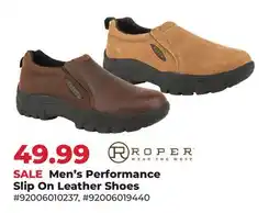 Runnings Men's Performance Slip On Leather Shoes offer