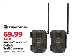 Runnings Fusion MAX 2.0 Cellular Trail Cameras offer