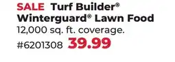 Runnings Scotts Turf Builder Winterguard Lawn Food offer