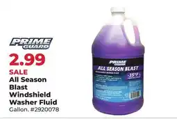 Runnings All Season Blast Windshield Washer Fluid offer