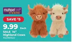 Runnings Multipet 14 Highland Cows offer