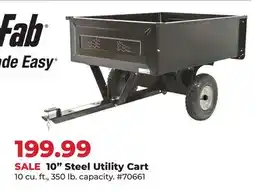 Runnings 10 Steel Utility Cart offer