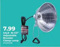 Runnings 10-1/2 Adjustable Brooder Clamp Lamp offer