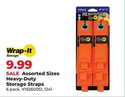 Runnings Assorted Sizes Heavy-Duty Storage Straps offer