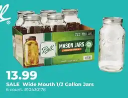 Runnings Ball Wide Mouth 1/2 Gallon Jars offer
