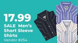 Runnings SALE Men's Short Sleeve Shirts offer