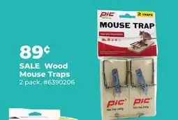 Runnings Wood Mouse Traps offer