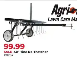 Runnings Agri Fab 40 Tine De-Thatcher offer