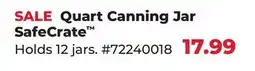 Runnings Quart Canning Jar SafeCrate offer