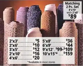 Ocean State Job Lot Matching 2 Pc. Set offer