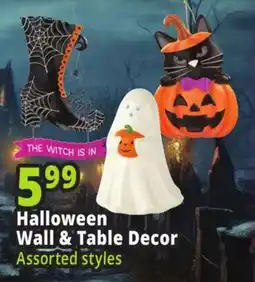 Ocean State Job Lot Halloween Wall & Table Decor offer