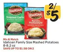 Winn Dixie Idahoan Family Size Mashed Potatoes offer