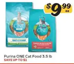 Winn Dixie Purina ONE Cat Food 3.5 lb offer