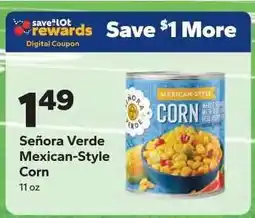 Save a Lot Señora Verde Mexican-Style Corn offer