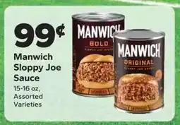 Save a Lot Manwich sloppy joe sauce offer