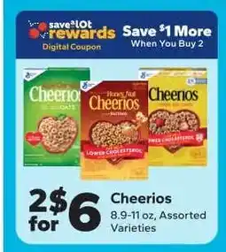 Save a Lot Cheerios offer