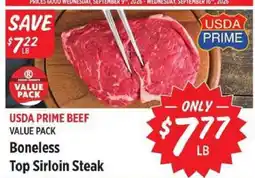 Rouses USDA PRIME BEEF offer