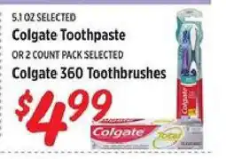 Rouses Colgate Toothpaste offer