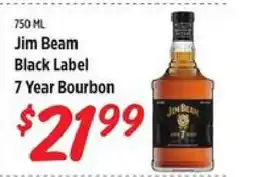 Rouses Jim Beam Black Label 7 Year Bourbon offer