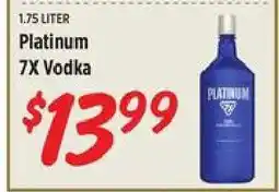 Rouses Platinum 7x Vodka offer